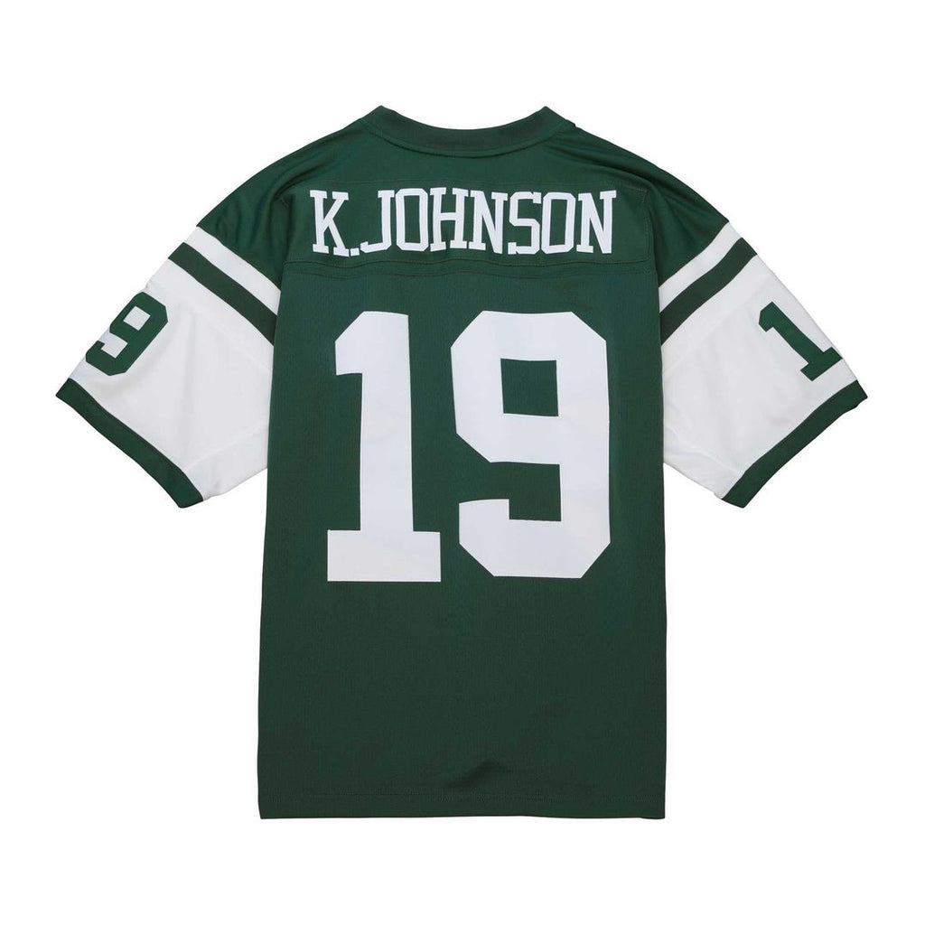 New York Jets Keyshawn Johnson Mitchell & Ness Green Legacy Replica Jersey