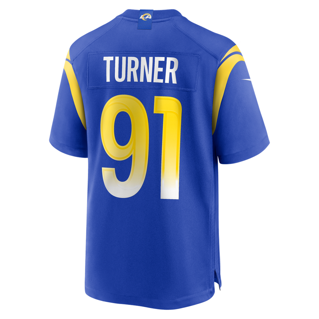 Los Angeles Rams Kobie Turner Nike Royal Home Game Jersey