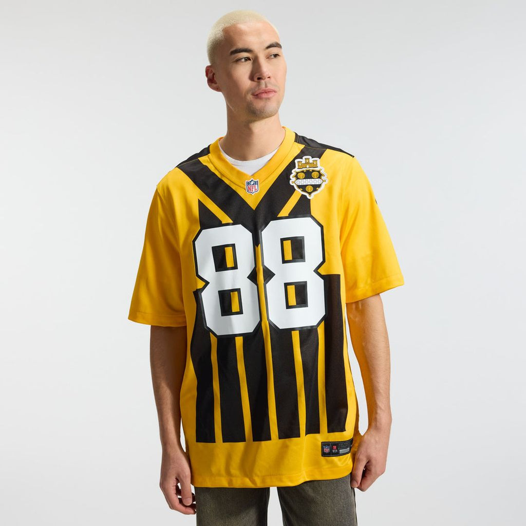 Pittsburgh Steelers Pat Freiermuth Nike Gold Alternate 1933 Throwback Game Jersey