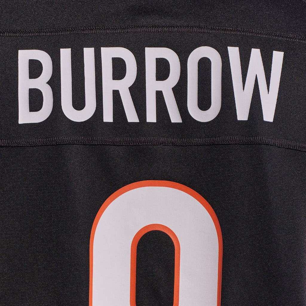 Cincinnati Bengals Joe Burrow Nike Black Player Game Jersey