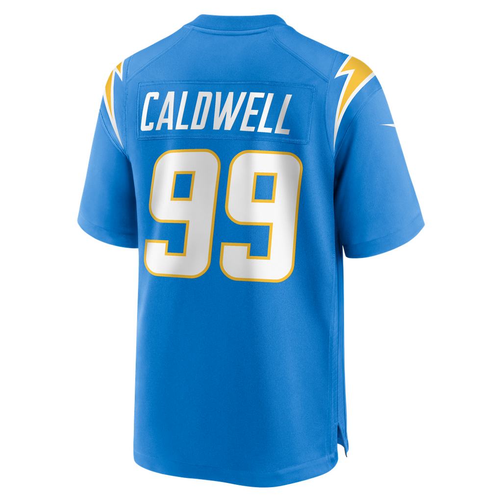 Los Angeles Chargers Jamaree Caldwell Nike Powder Blue Team Game Jersey