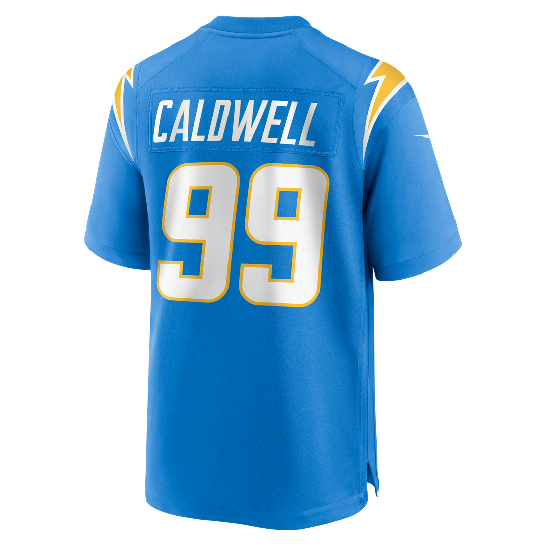 Los Angeles Chargers Jamaree Caldwell Nike Powder Blue Team Game Jersey