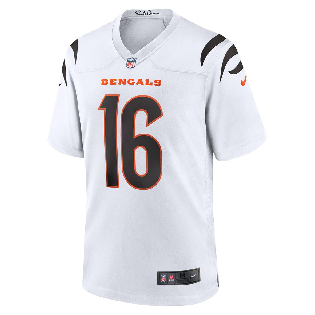 Cincinnati Bengals Joe Flacco Nike Orange Alternate Game Jersey