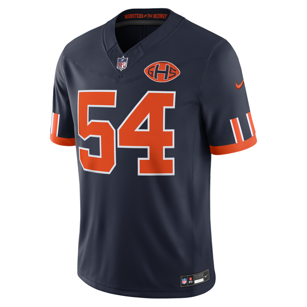 Chicago Bears Brian Urlacher Nike Navy 2026 Rivalries Collection Game Jersey