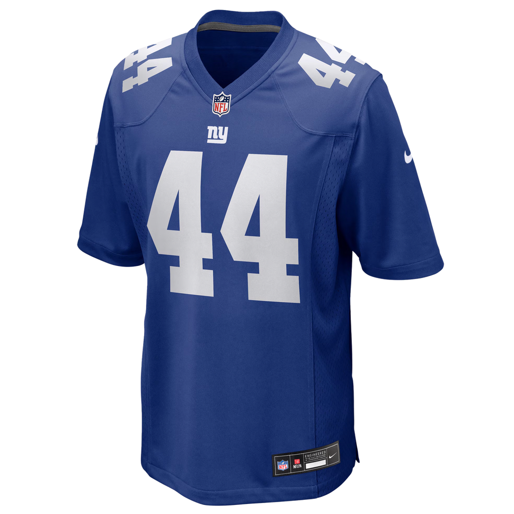 New York Giants Cam Skattebo Nike White Game Jersey