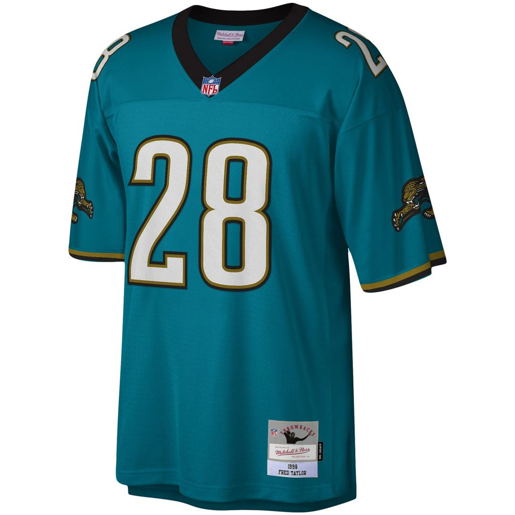 Jacksonville Jaguars Fred Taylor Mitchell & Ness White Legacy Replica Jersey