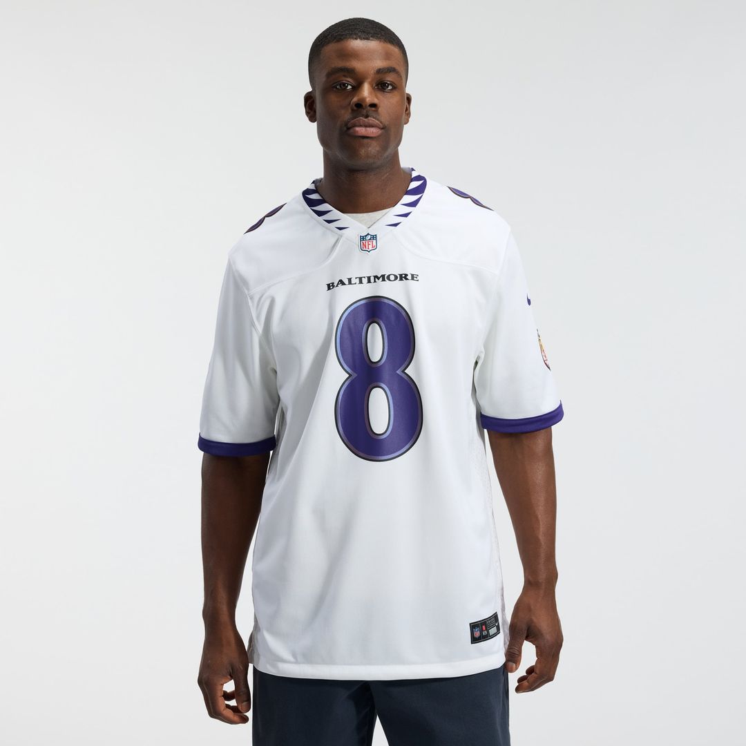 Baltimore Ravens Lamar Jackson Nike Black Alternate Game Jersey