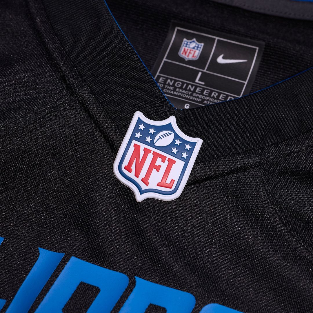 Detroit Lions Penei Sewell Nike Blue Game Jersey