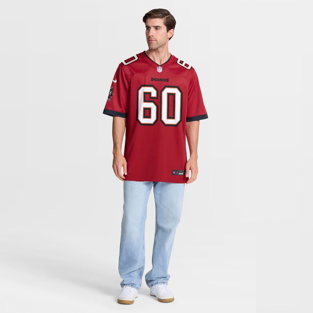 Tampa Bay Buccaneers Haggai Ndubuisi Nike Red Team Game Jersey