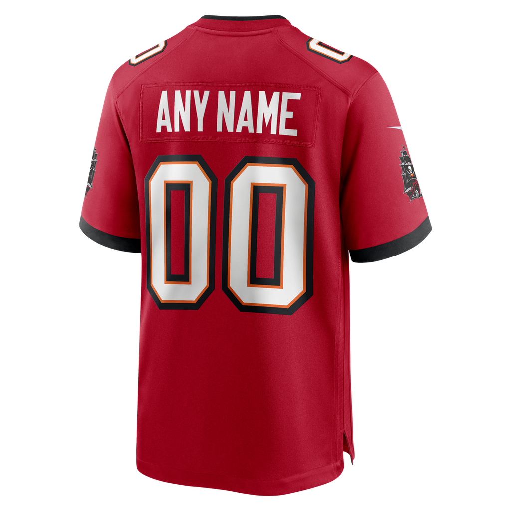 Nike White Tampa Bay Buccaneers White Custom Game Jersey