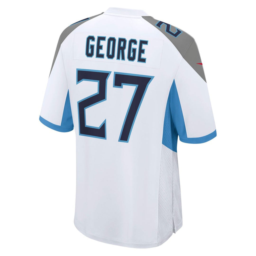 Tennessee Titans Eddie George Nike White Retired Player Game Jersey