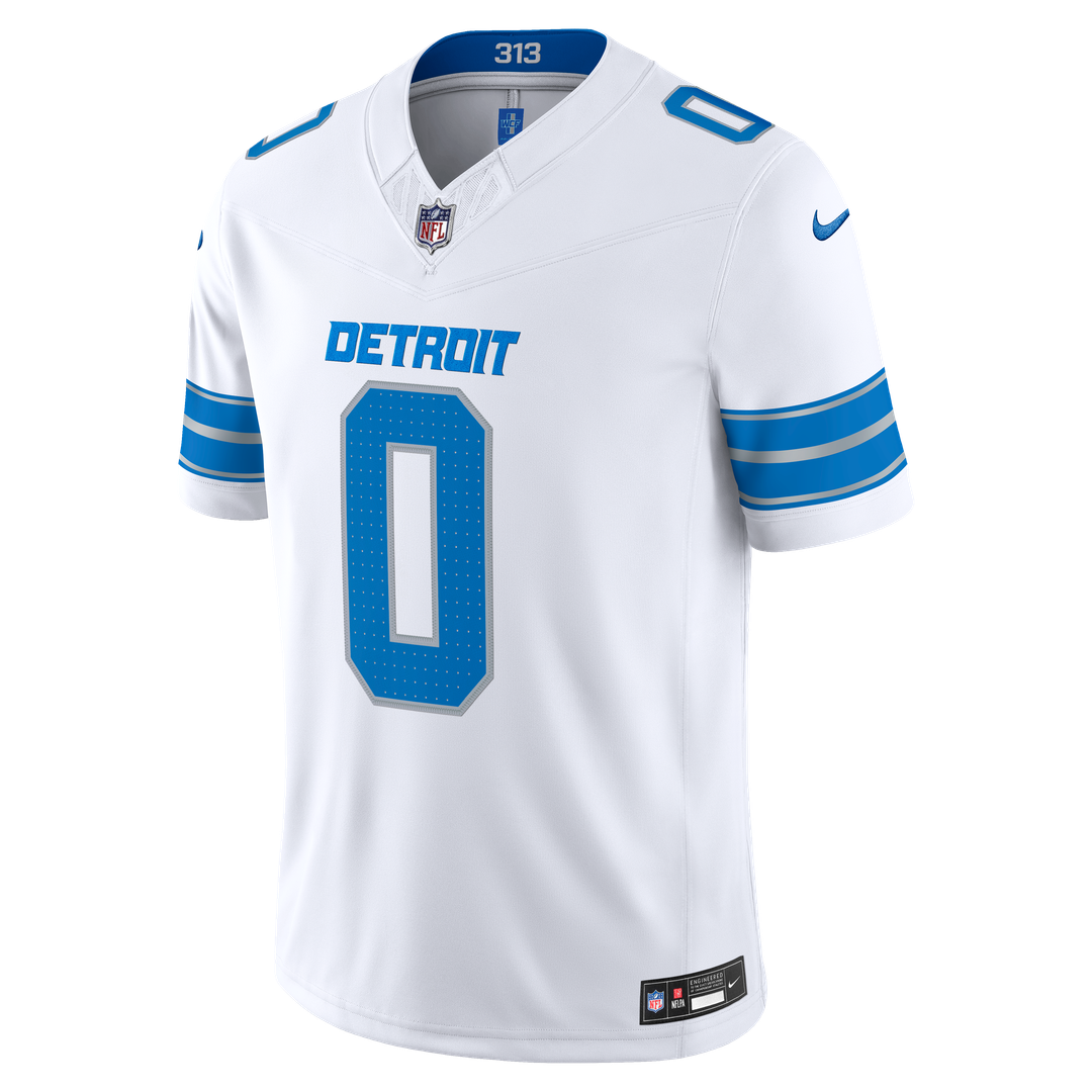 Detroit Lions Jahmyr Gibbs Nike Black Alternate Vapor F.U.S.E. Stitched Limited Jersey