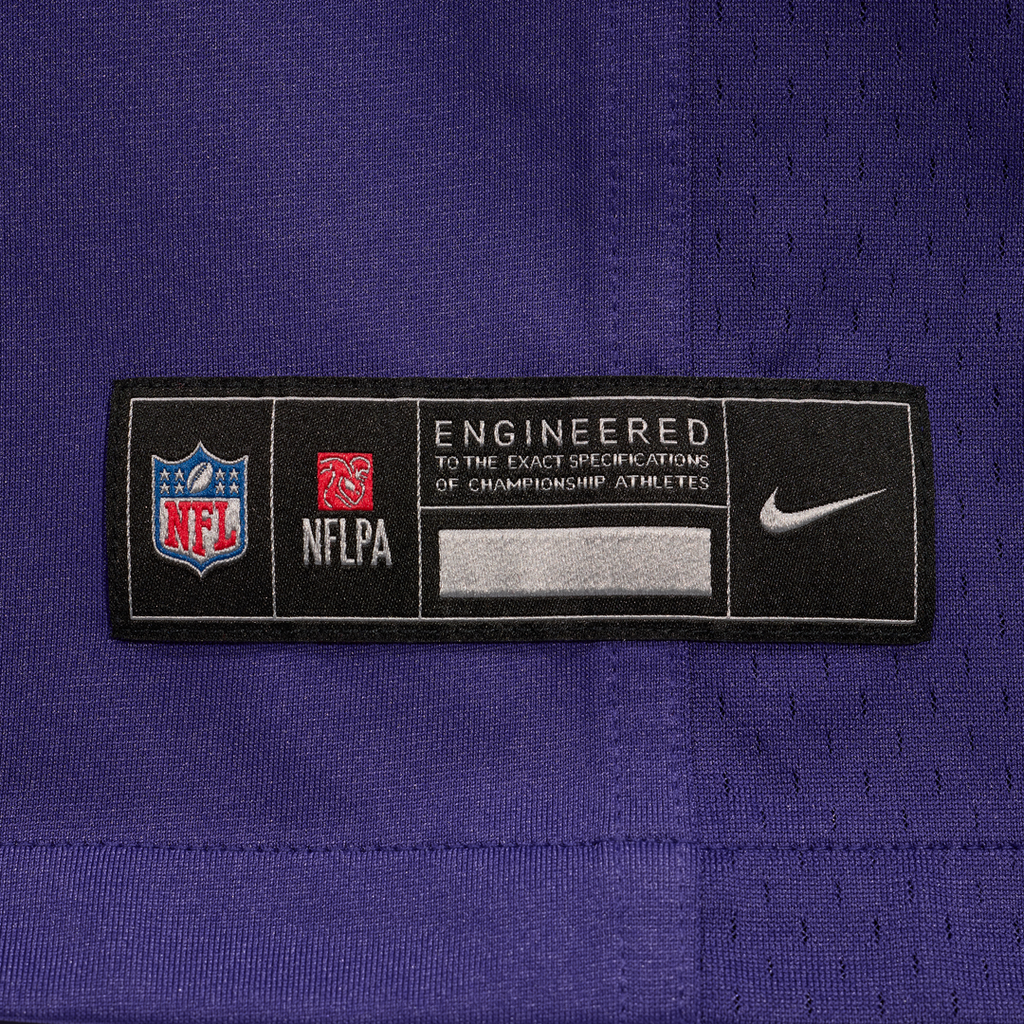 Baltimore Ravens Taven Bryan Nike Purple Team Game Jersey