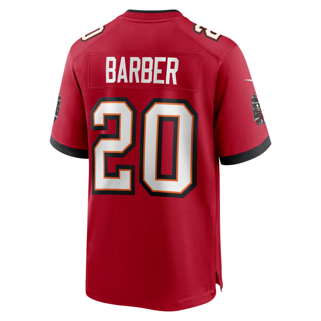 Tampa Bay Buccaneers Ronde Barber Nike Red Game Retired Player Jersey