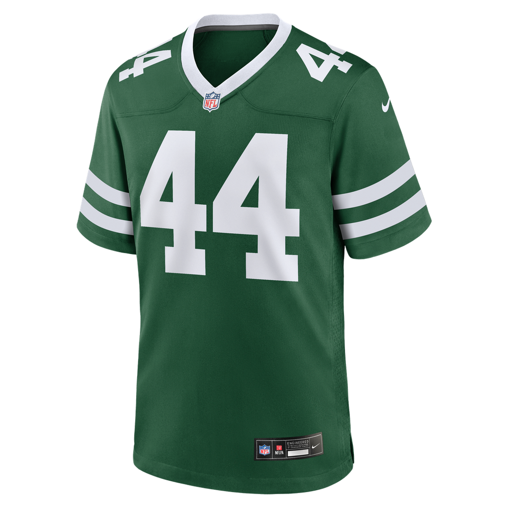 New York Jets Jamien Sherwood Nike Legacy Green Team Game Jersey
