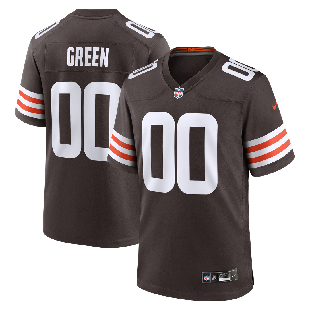 Cleveland Browns Taylen Green Nike Brown Game Jersey