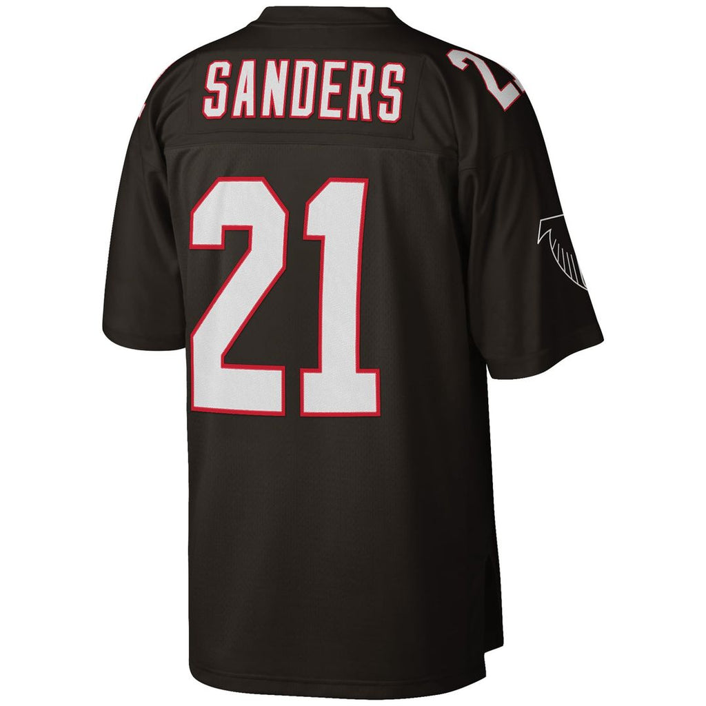 Atlanta Falcons Deion Sanders Mitchell & Ness White Big & Tall 1992 Retired Player Replica Jersey