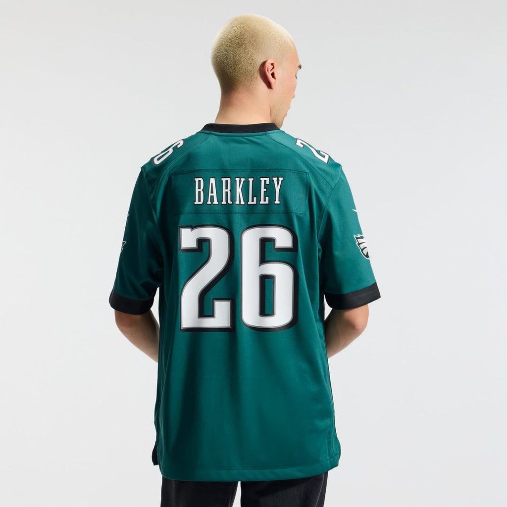 Philadelphia Eagles Saquon Barkley Nike Kelly Green Alternate Game Jersey