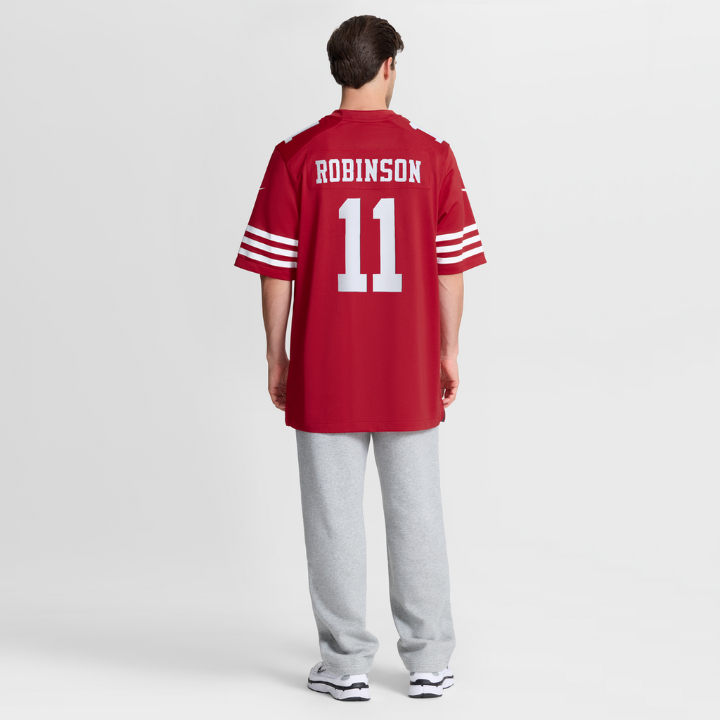 San Francisco 49ers Demarcus Robinson Nike Scarlet Team Game Jersey