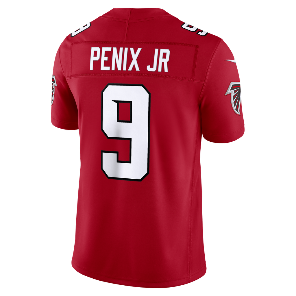 Atlanta Falcons Michael Penix Jr. Nike Black Alternate Throwback Vapor F.U.S.E. Stitched Limited Jersey