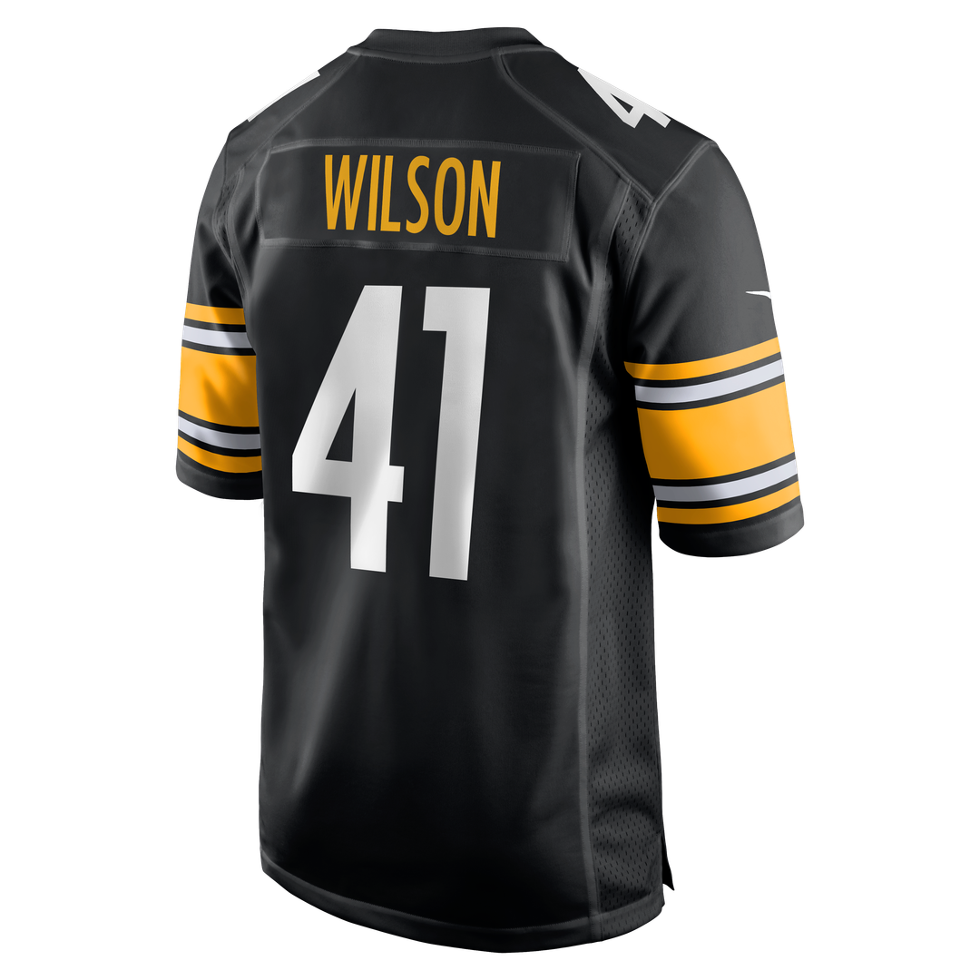 Pittsburgh Steelers Payton Wilson Nike Black Game Jersey