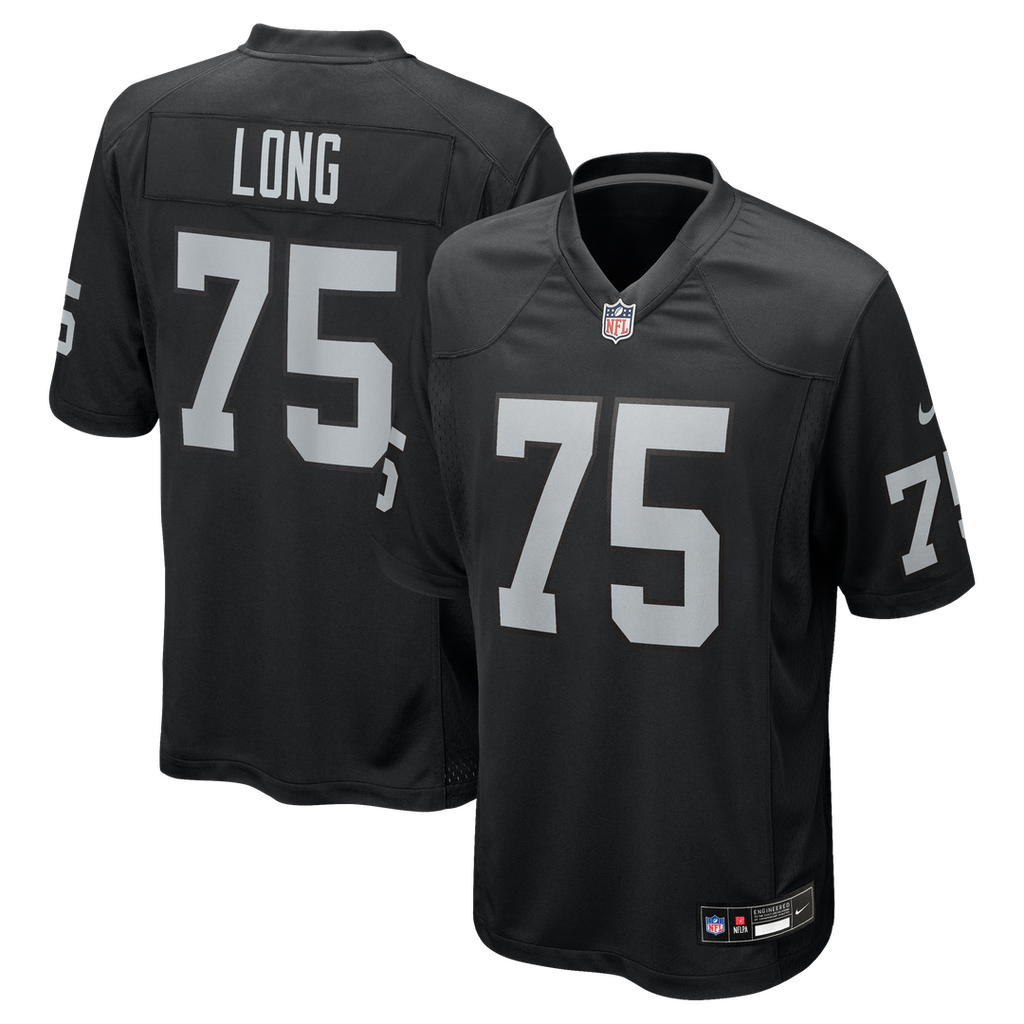 Las Vegas Raiders Howie Long Nike Black Game Retired Player Jersey