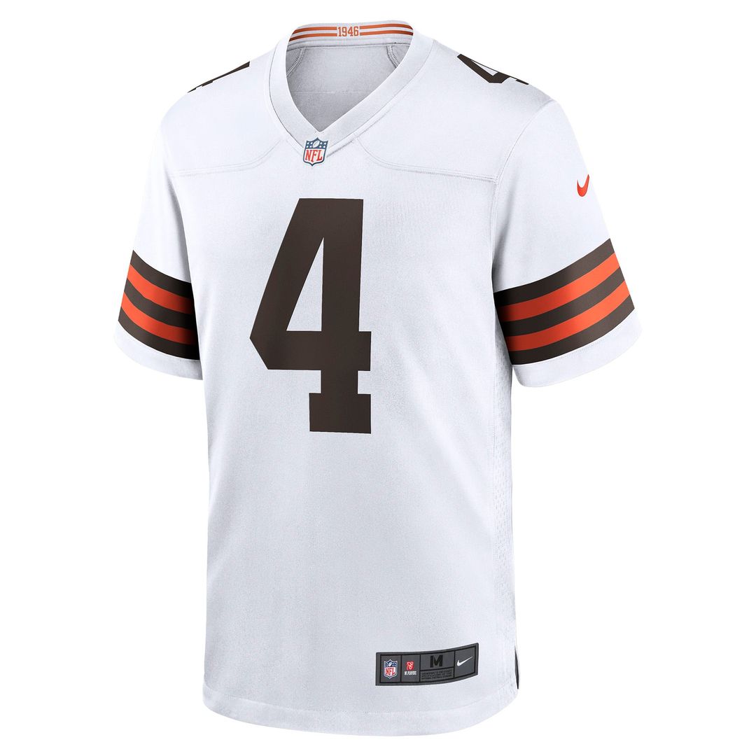 Cleveland Browns Deshaun Watson Nike Brown Game Jersey