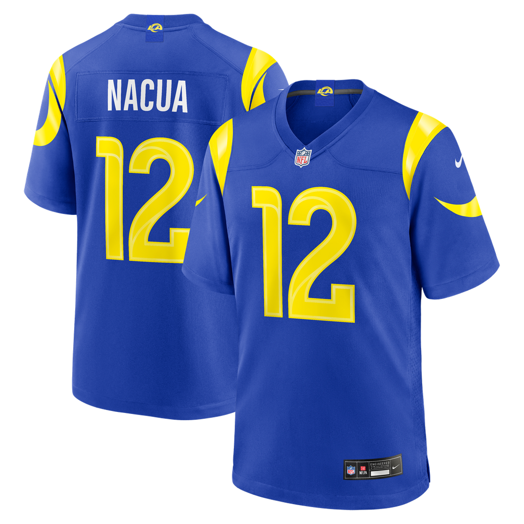 Los Angeles Rams Puka Nacua Nike Royal Team Game Player Jersey