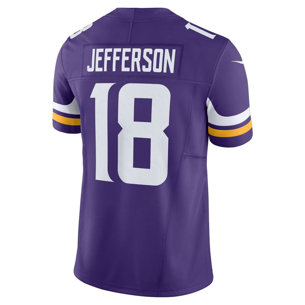 Minnesota Vikings Justin Jefferson Nike Purple Vapor F.U.S.E. Limited Jersey