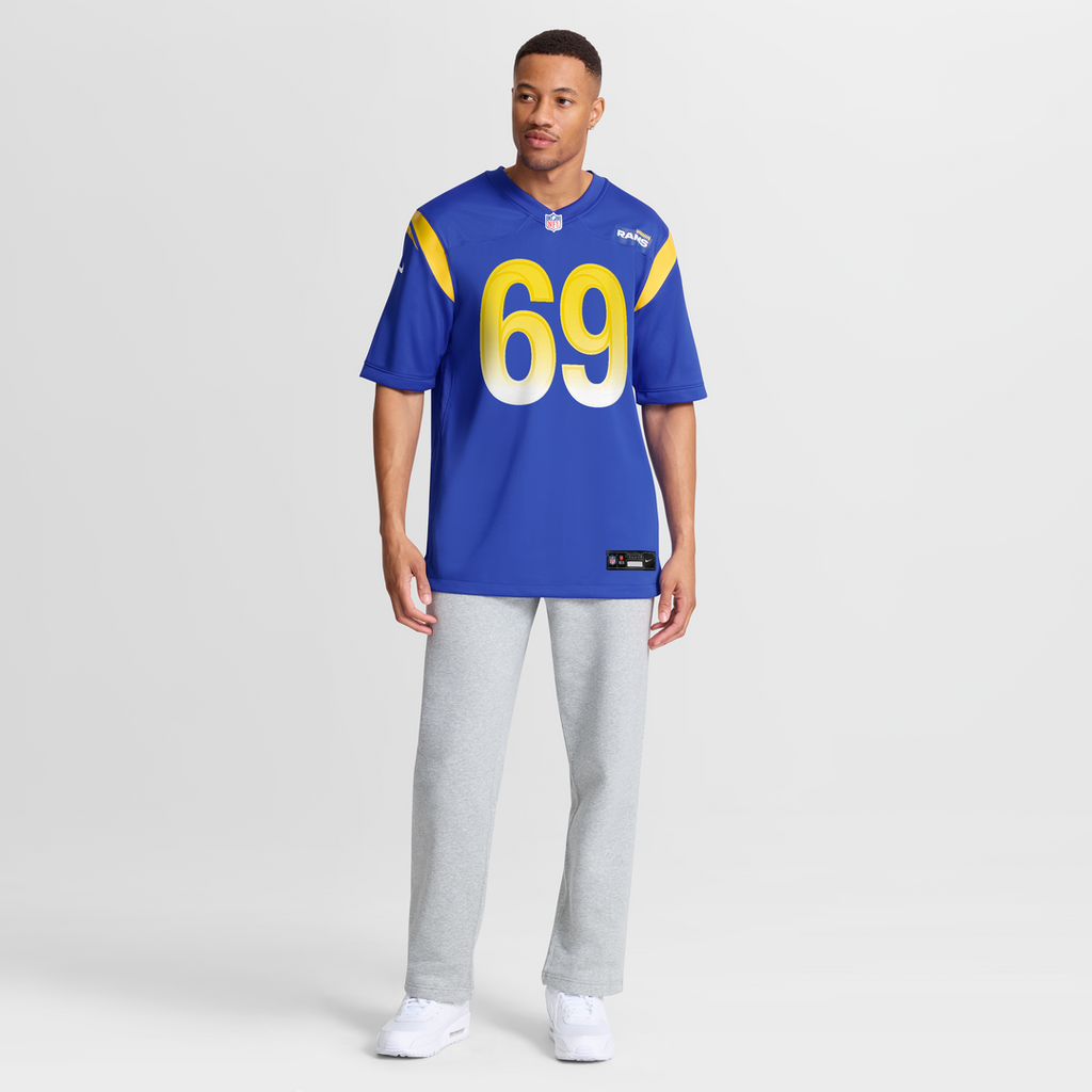 Los Angeles Rams Kevin Dotson Nike Royal Game Jersey