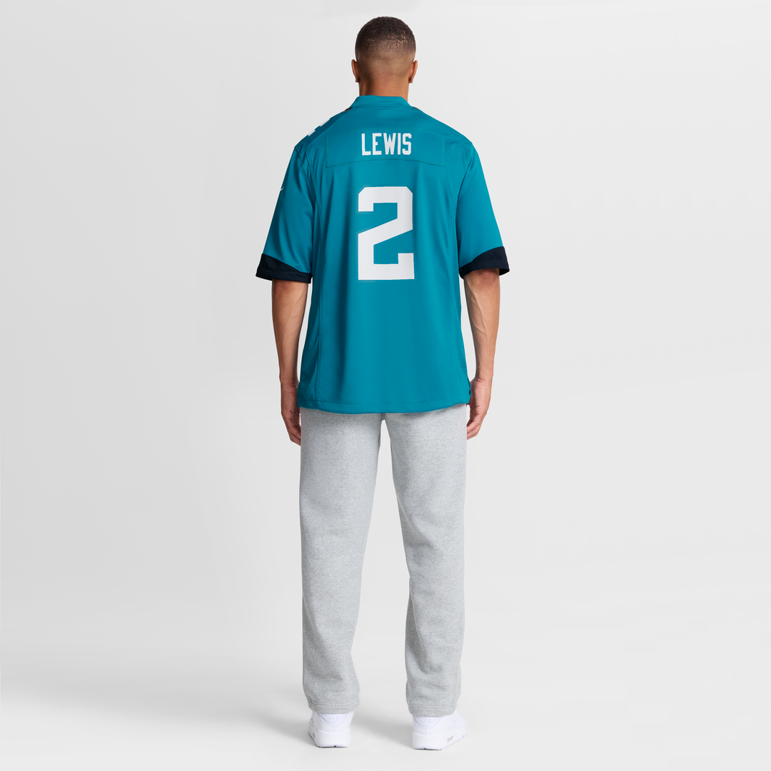 Jacksonville Jaguars Jourdan Lewis Nike Teal Team Game Jersey