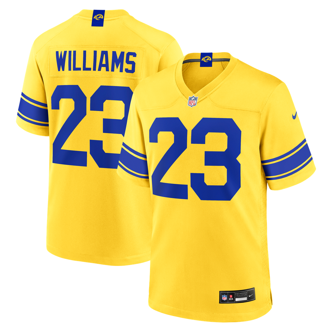 Los Angeles Rams Kyren Williams Nike White White Game Player Jersey