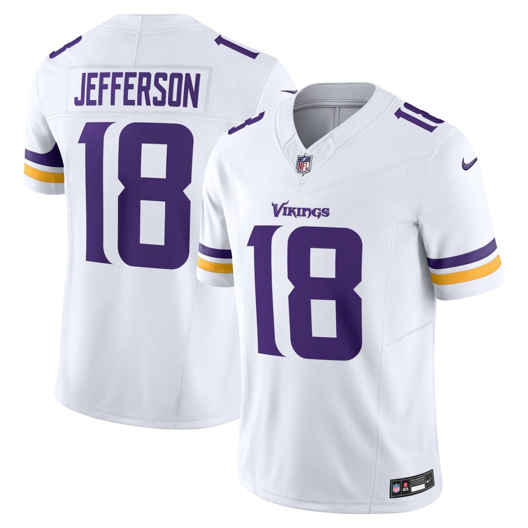Minnesota Vikings Justin Jefferson Nike Purple Vapor F.U.S.E. Limited Jersey