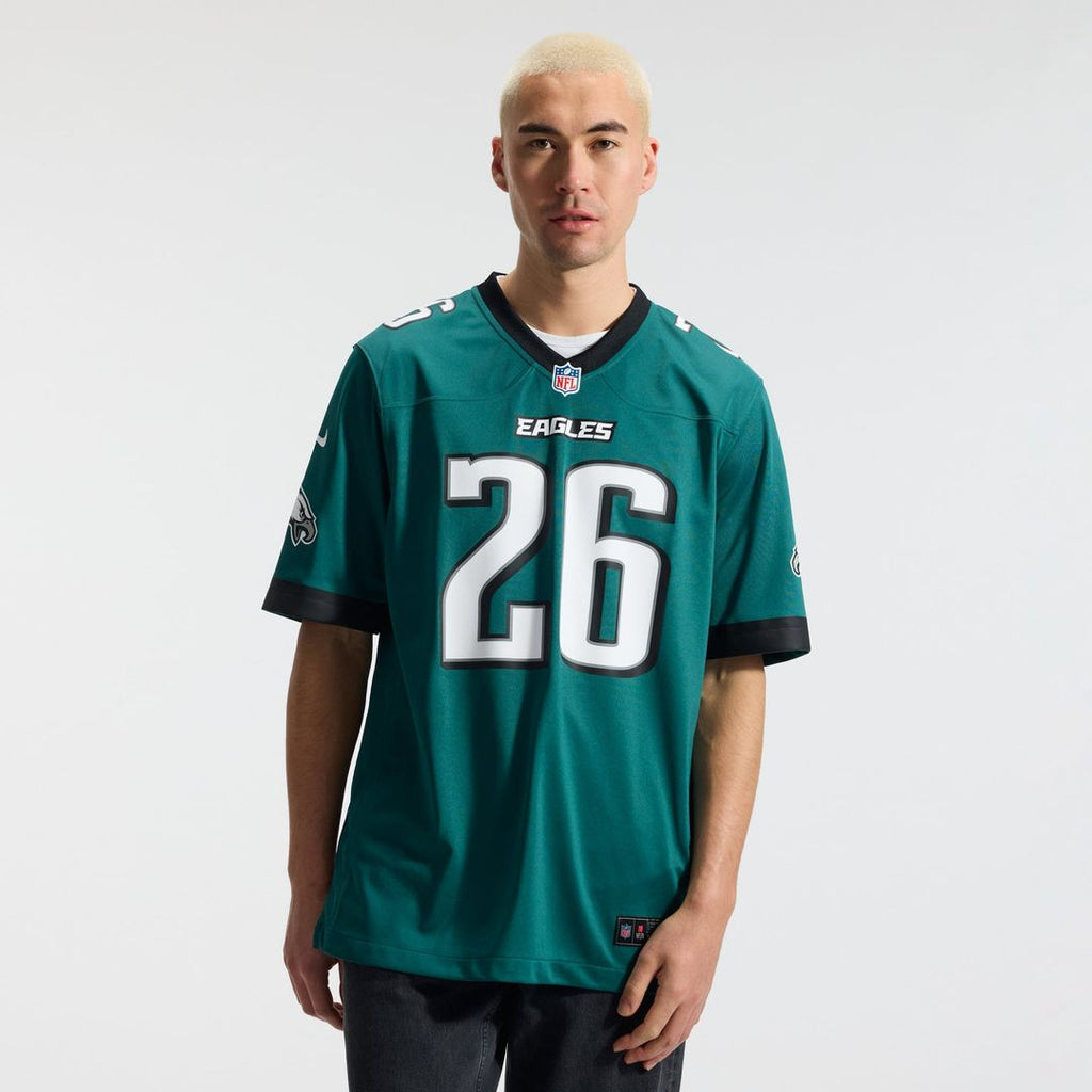 Philadelphia Eagles Saquon Barkley Nike Kelly Green Alternate Game Jersey