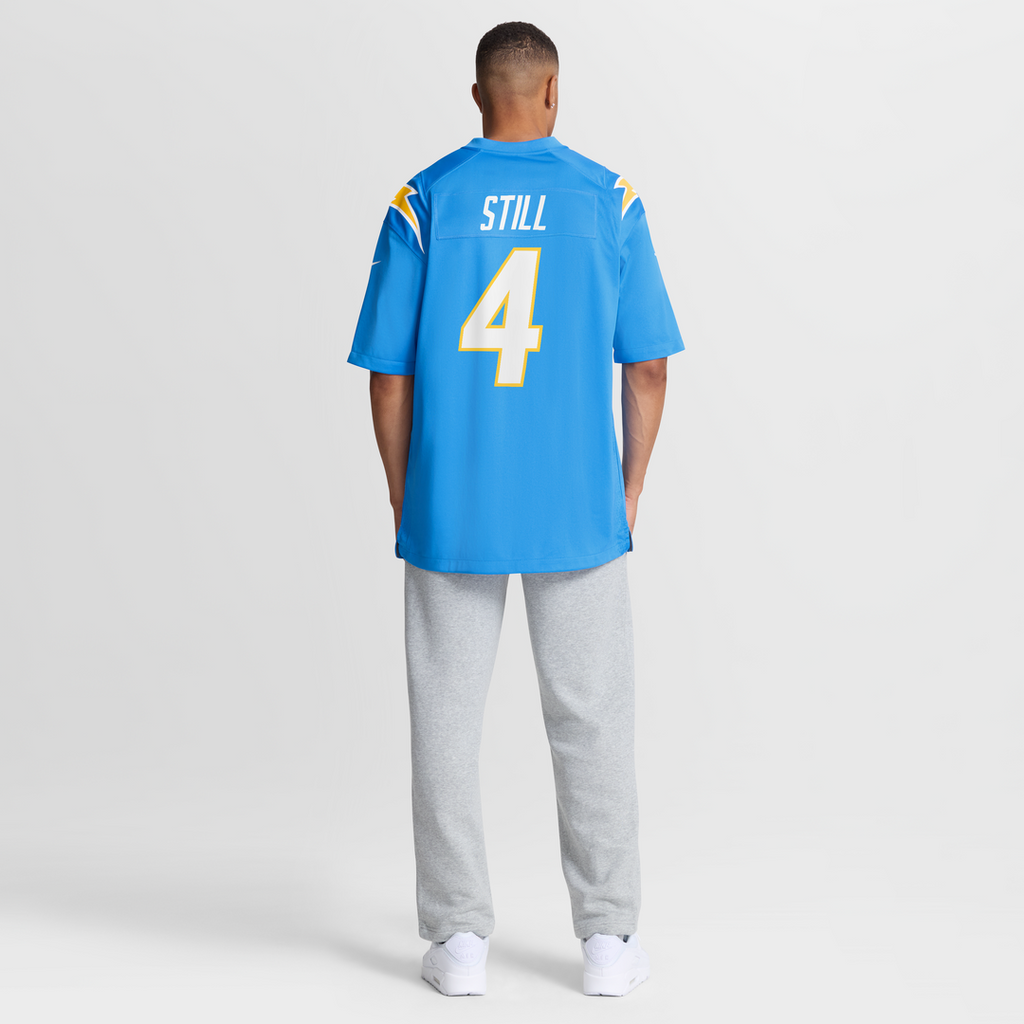 Los Angeles Chargers Tarheeb Still Nike Powder Blue Team Game Jersey