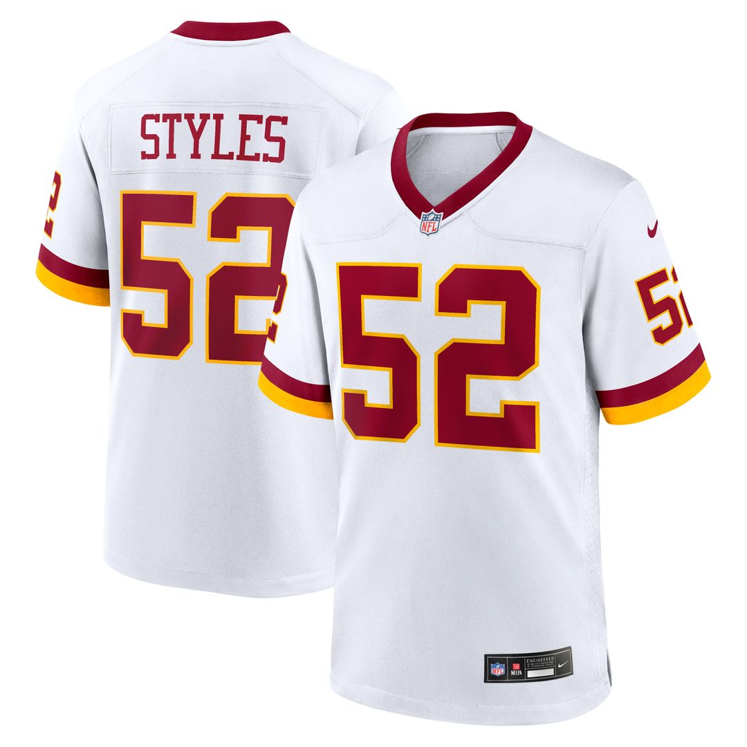 Washington Commanders Sonny Styles Nike Burgundy Team Game Jersey