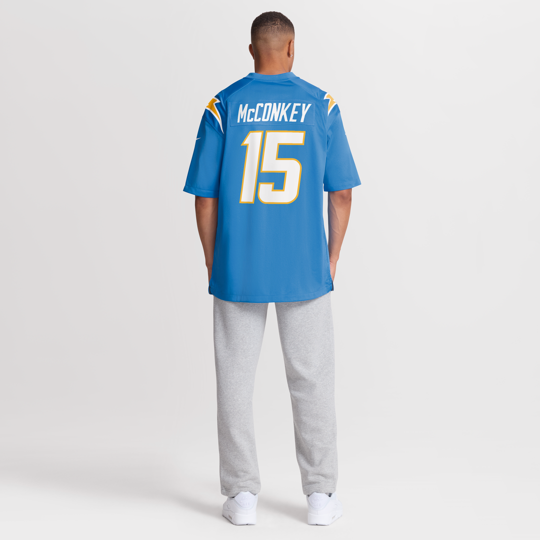 Los Angeles Chargers Ladd McConkey Nike Powder Blue Player Game Jersey