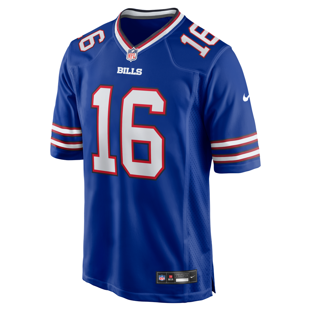 Buffalo Bills Tyler Bass Nike Royal Team Game Jersey
