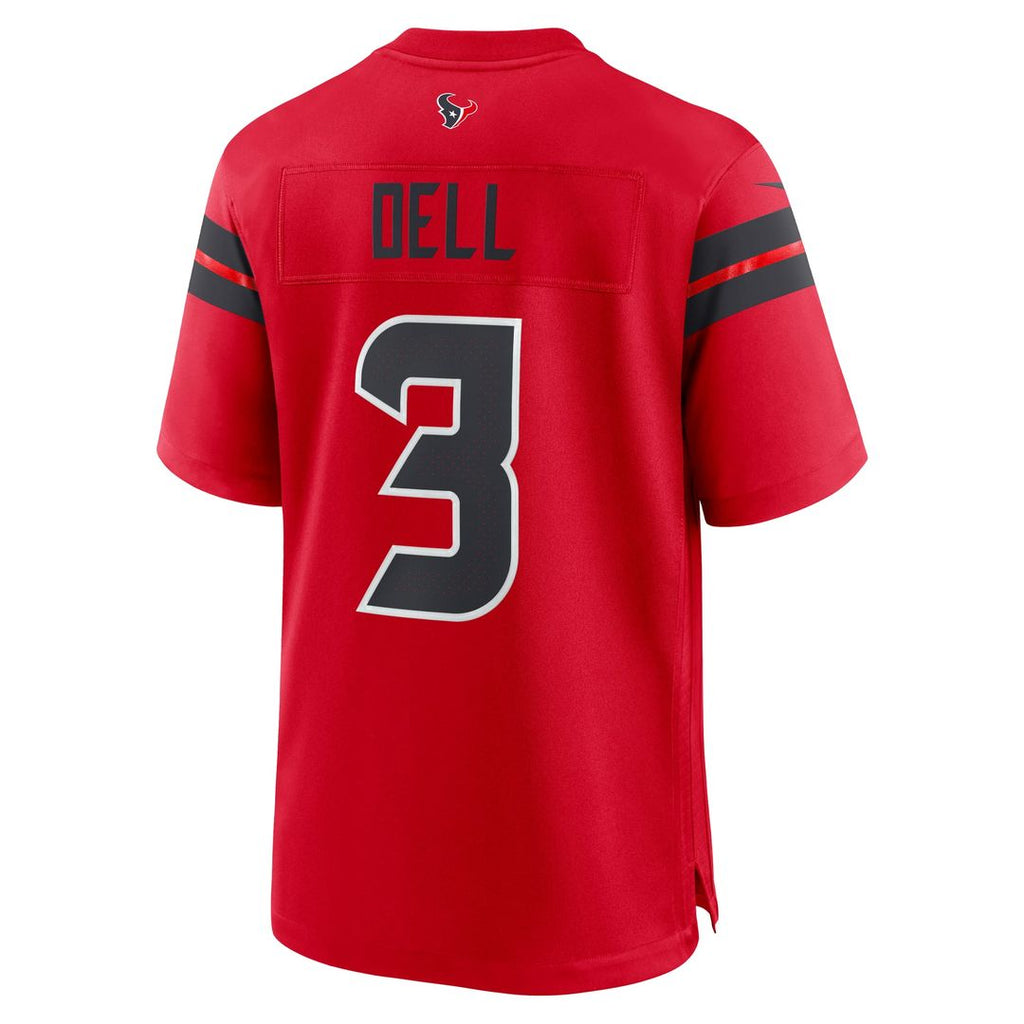 Houston Texans Tank Dell Nike White Game Jersey