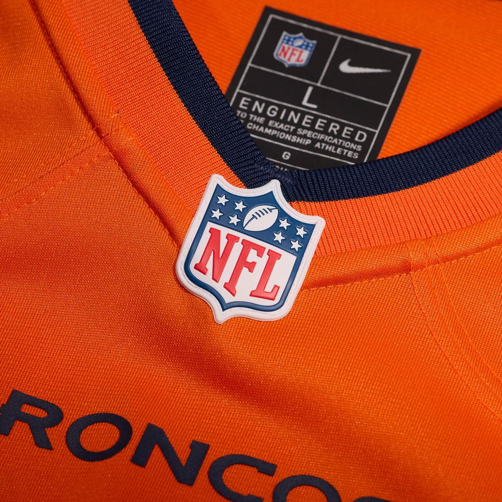 Denver Broncos Jordan Jackson Nike Orange Team Game Jersey