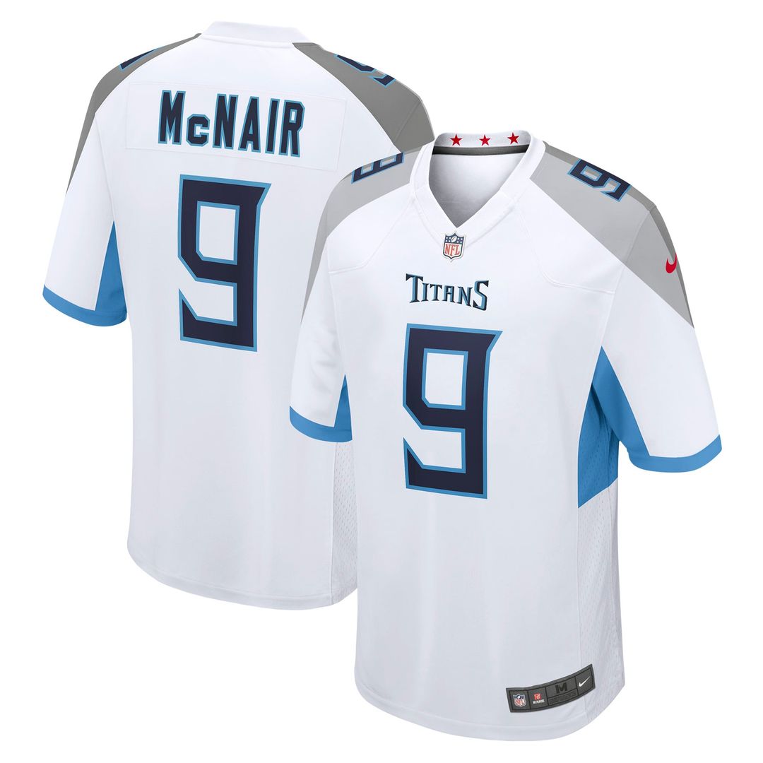 Tennessee Titans Steve McNair Nike Light Blue Retired Player Alternate Game Jersey