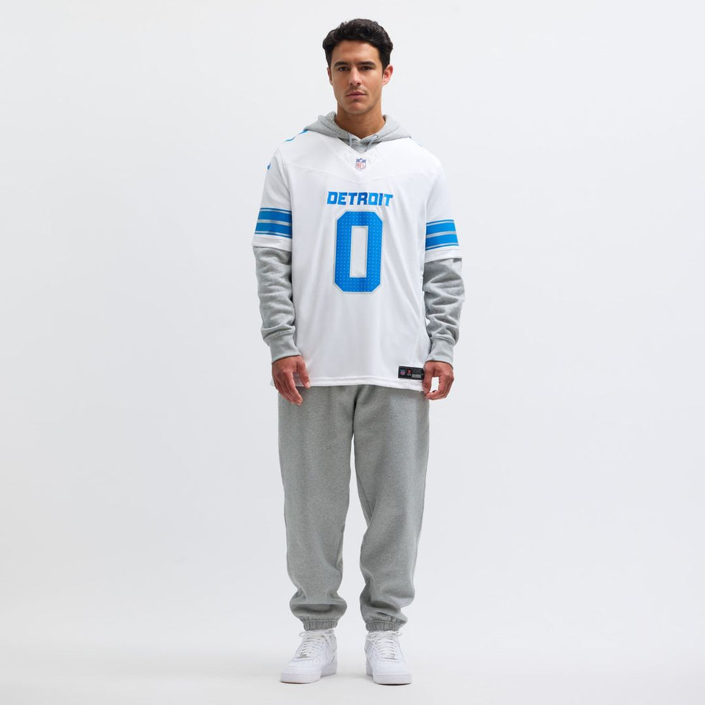 Detroit Lions Jahmyr Gibbs Nike Black 2nd Alternate Vapor F.U.S.E. Limited Jersey