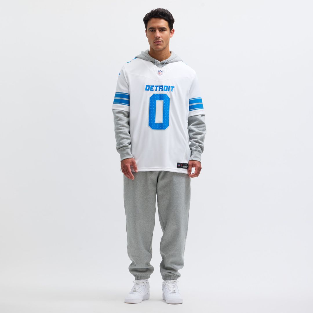 Detroit Lions Jahmyr Gibbs Nike Black 2nd Alternate Vapor F.U.S.E. Limited Jersey