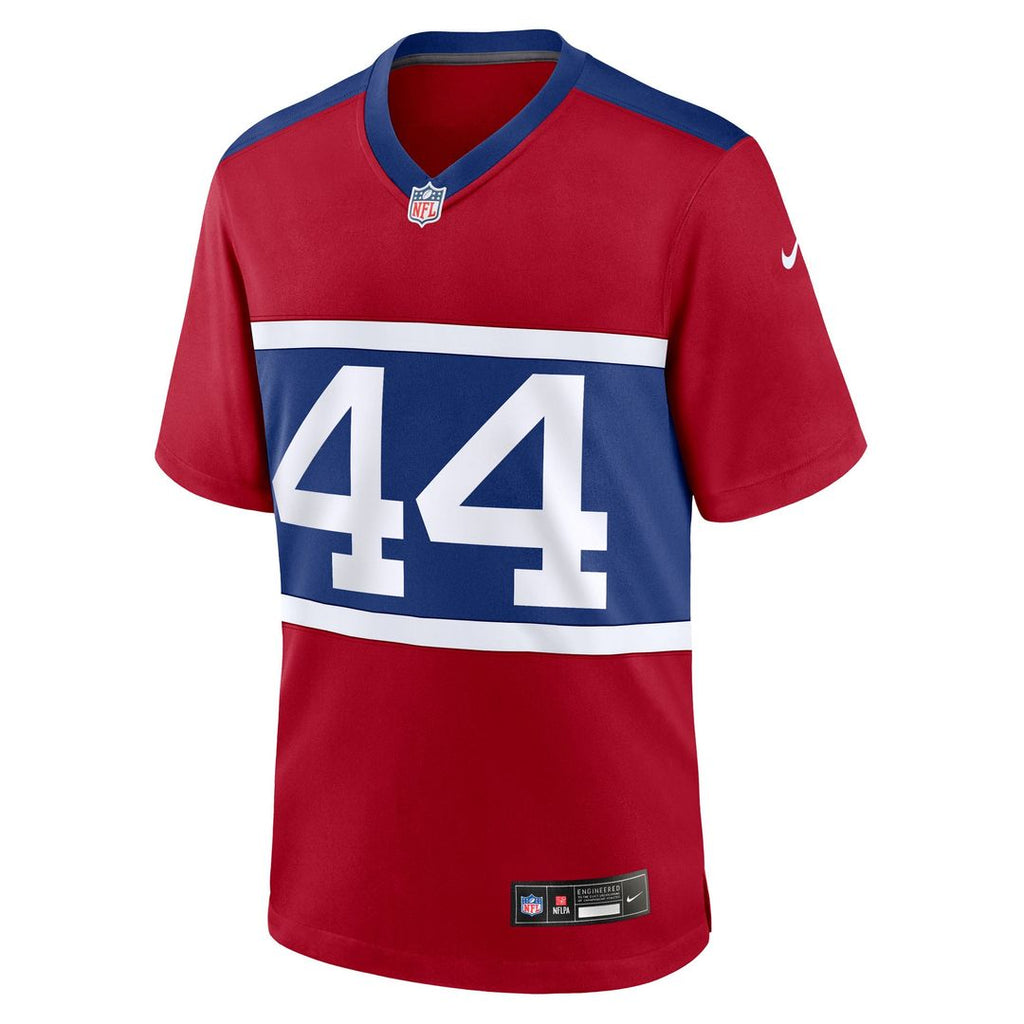 New York Giants Cam Skattebo Nike White Game Jersey