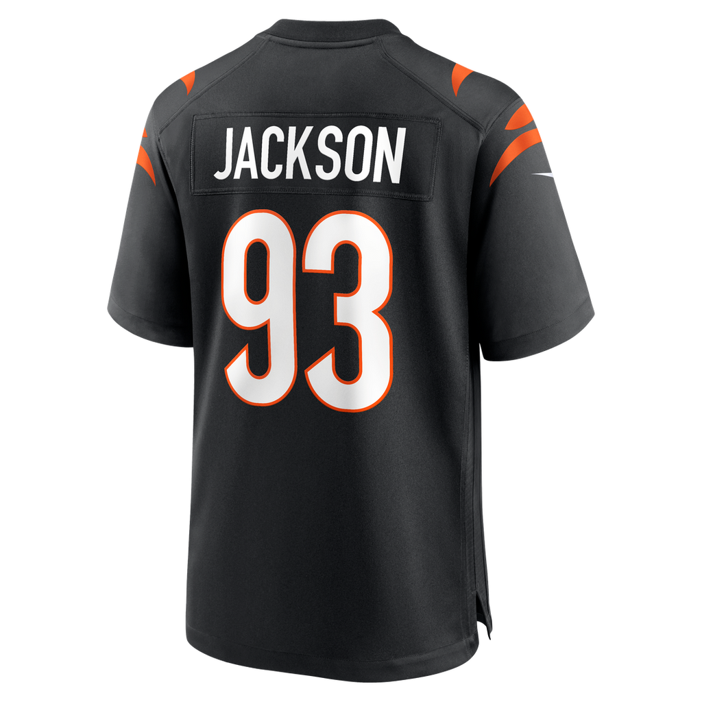 Cincinnati Bengals McKinnley Jackson Nike Black Game Jersey
