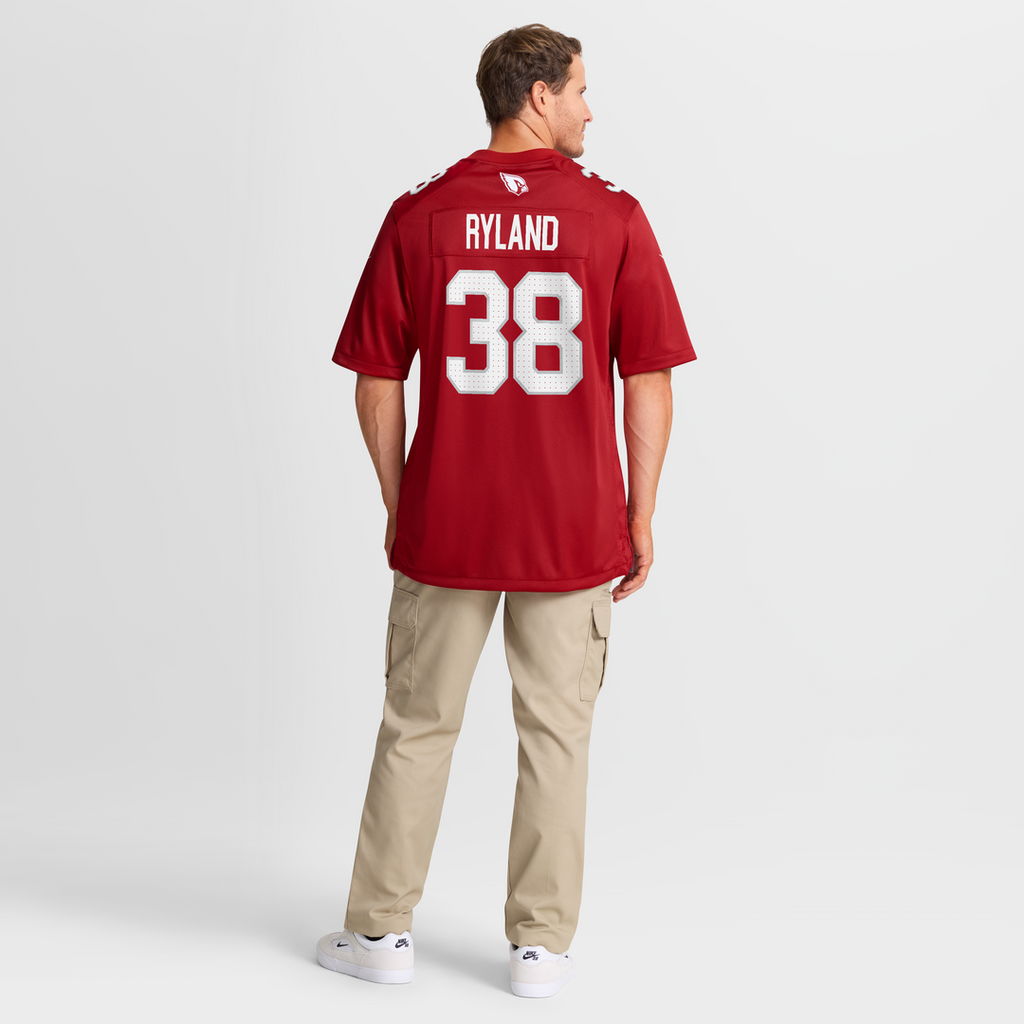 Arizona Cardinals Chad Ryland Nike Cardinal Team Game Jersey