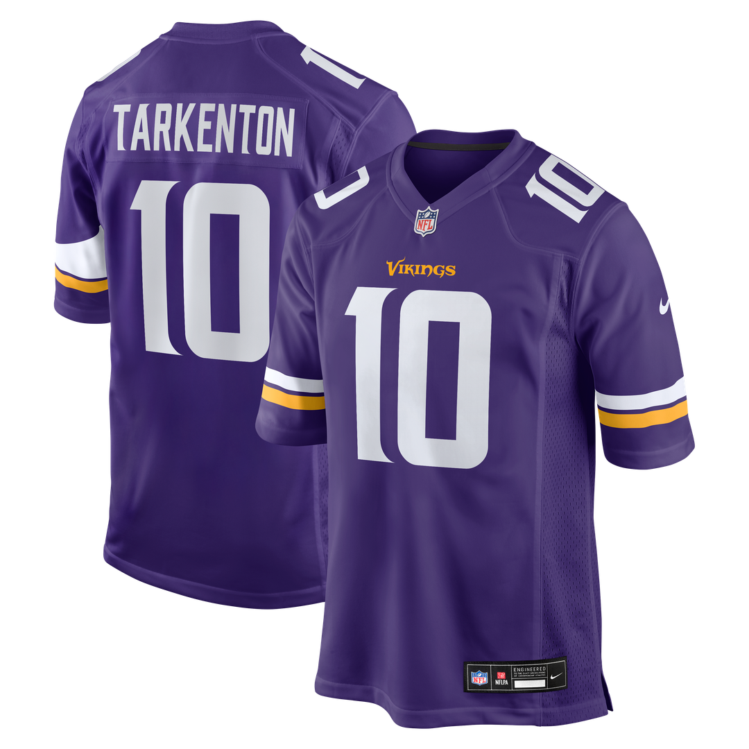 Minnesota Vikings Fran Tarkenton Nike Purple Game Retired Player Jersey