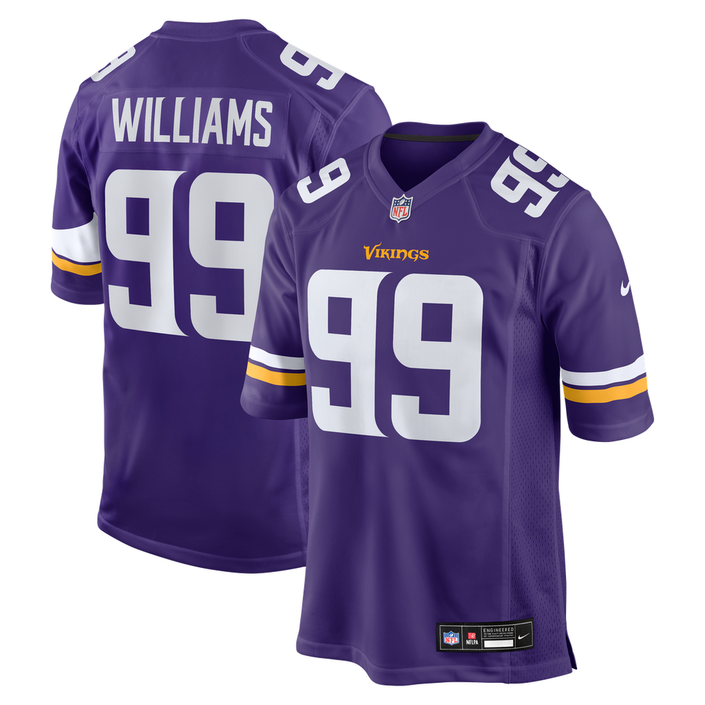 Minnesota Vikings Elijah Williams Nike Purple Team Game Jersey