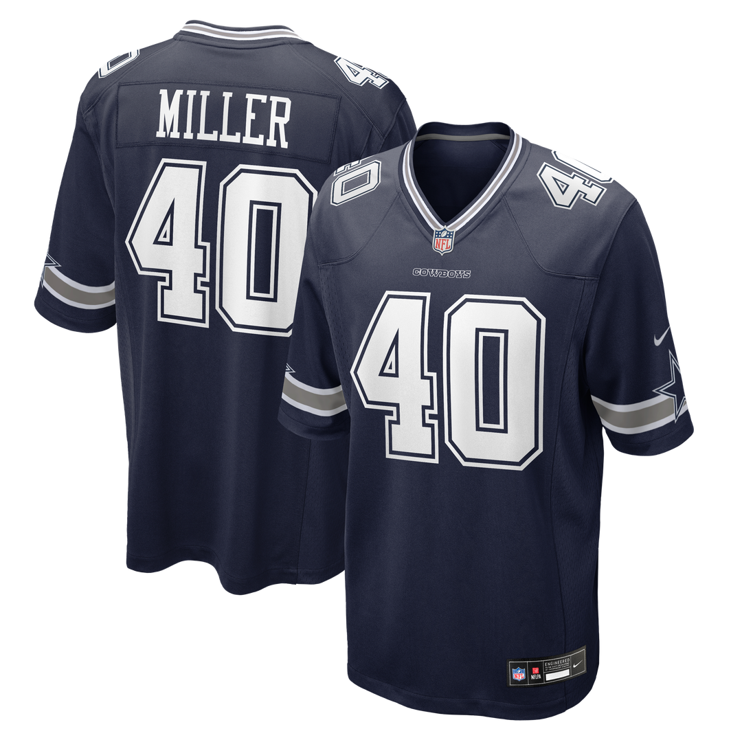 Dallas Cowboys Von Miller Nike Navy Game Jersey