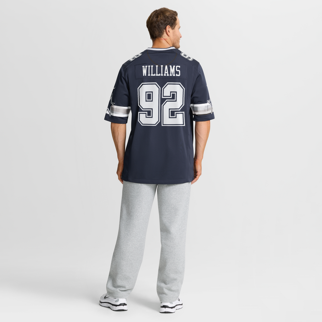 Dallas Cowboys Quinnen Williams Nike White Game Jersey